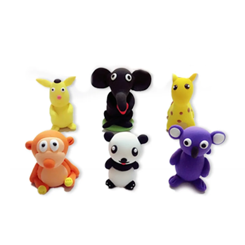 Высококачественная суперглина, развивающая игрушка, легкая глина, материал «сделай сам» для детей, цветная пенопластовая глина