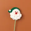 Diadema de Papá Noel con ramas - Verde oscuro