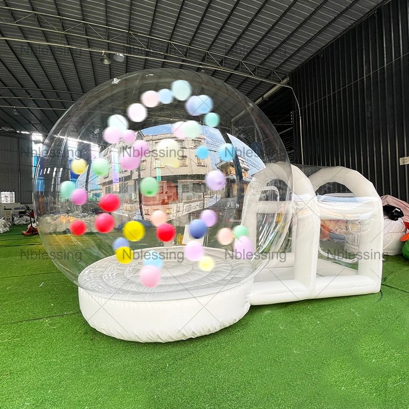 Bubble Bouncy Transparent Inflatable Bounce Bubble House Fun Dome Bubble House with Balloon