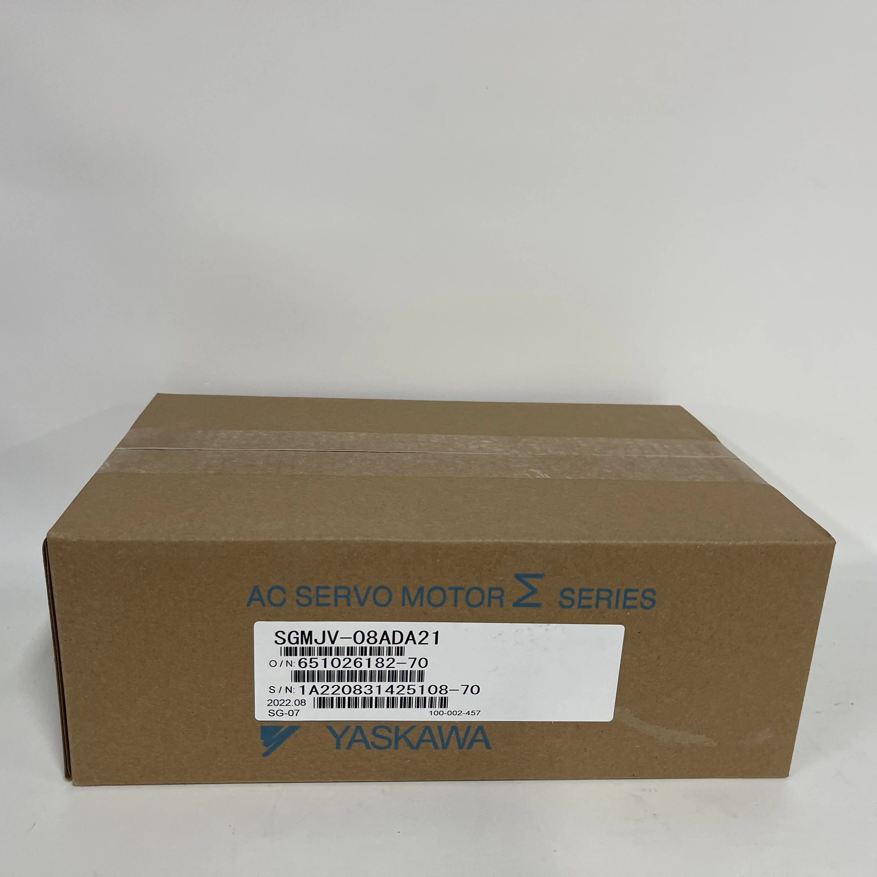 YASKAWA AC Servo Motor SGMJV-08ADA21 YASKAWA AC Servo Motor SGMJV-08ADA21