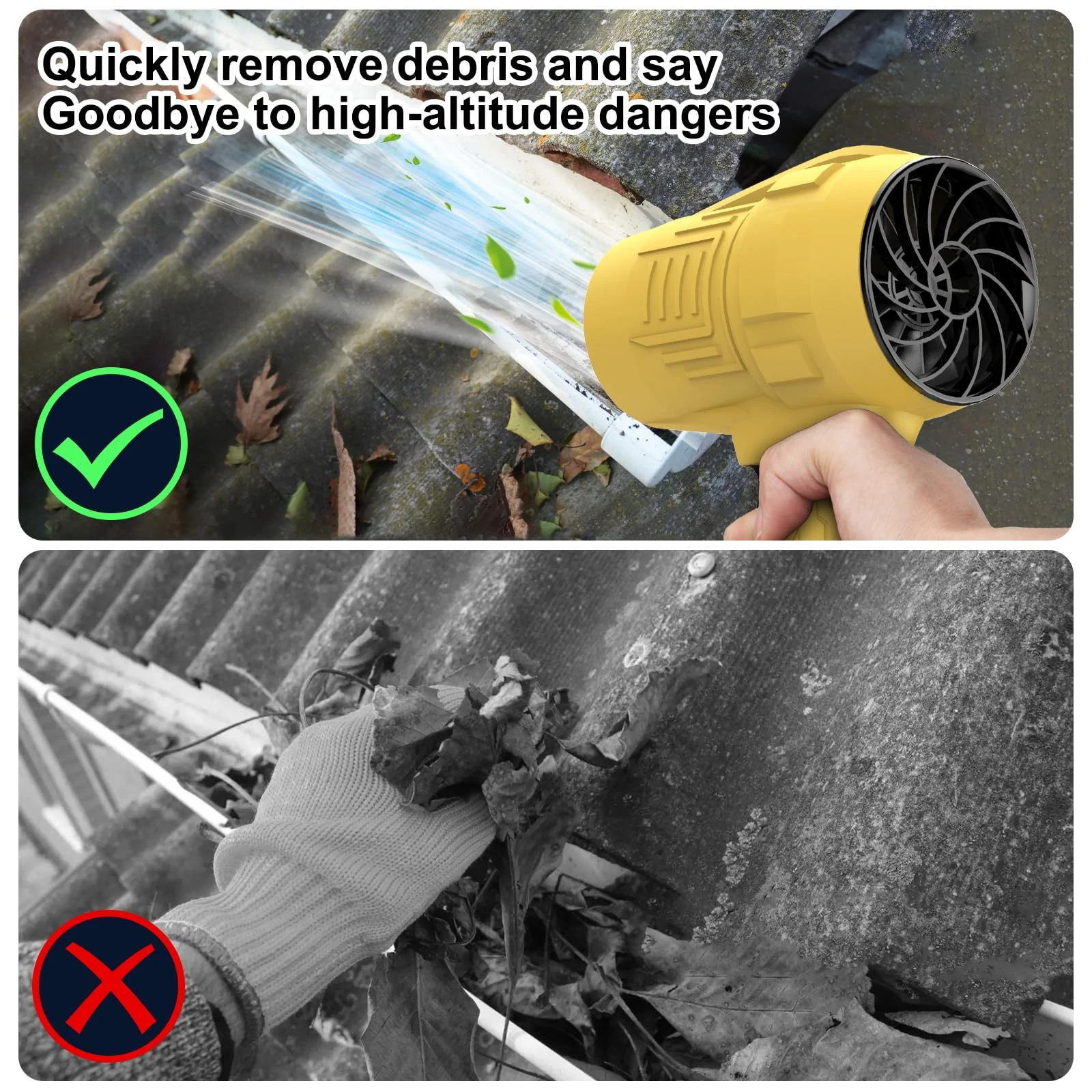 High-speed Cordless Turbo Blower, 21V, DIY - detail 12