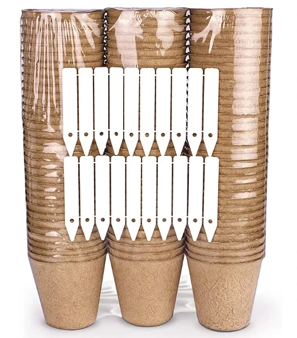 eco friendly biodegradable garden pot/paper pulp planter/paper