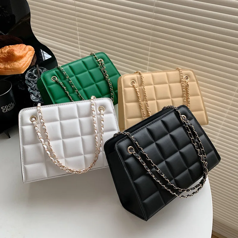Luxury Brand Ladies Printed Chain Shoulder Crossbody Bag