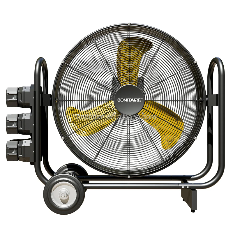 Rechargeable Industrial Drum Fan, AC 100V~240V, Battery - detail 10