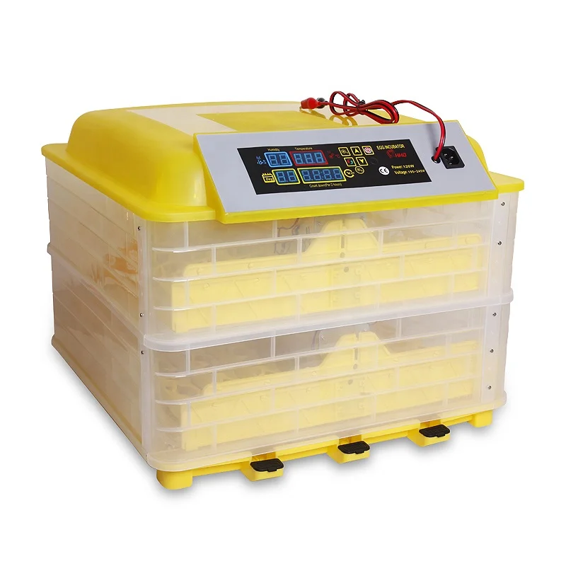 Full Automatic Chicken Egg Incubator Ac/dc Power 96 Eggs Smallsized