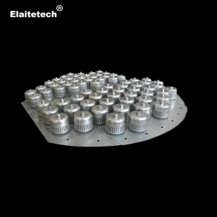 Metallic and Plastic Column Internals Bubble Cap Tray for Distillation Tower