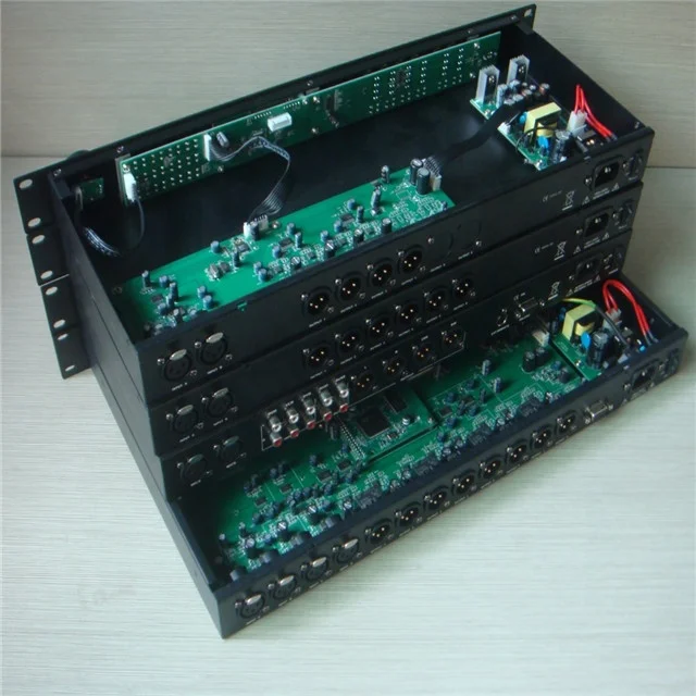 100ms Delay Transformer Power Digital Karaoke Processor Digital Karaoke Mixer