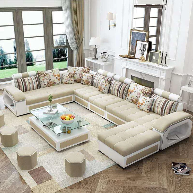 Modern Simple China Sofa Set Furniture on Sale for Living Room