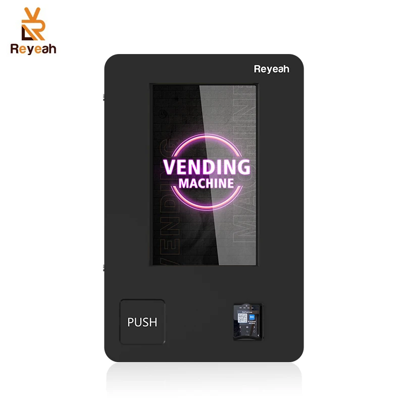 Reyeah Age Verification 24 Hours Self-service Vending Machine 21.5 Inch Video Screens Small Vending Machine