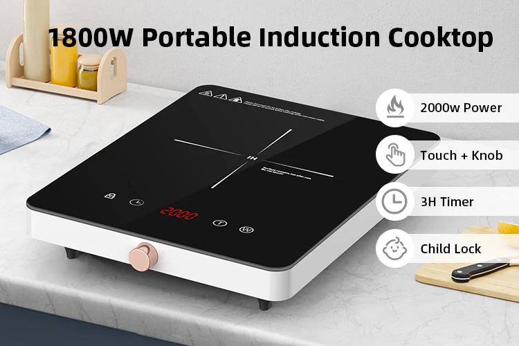 3400W for Home Electric Hot Plate Multifunction for CB CE Touch Screen Electronic Stove 2 burner Electric Induction Cooker