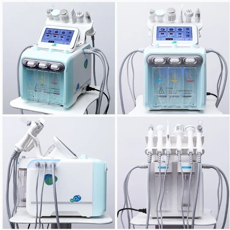 2022 Hot Selling H2o2 Hydra Beauty 6 in 1 Facial Machine
