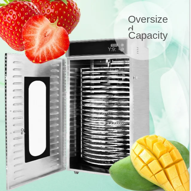 ST01 Ten Trays Food Dehydrator Snacks Dehydration Dryer Fruit Vegetable  Herb Meat Drying Machine Stainless Steel From Aistan_kitchen, $495.83