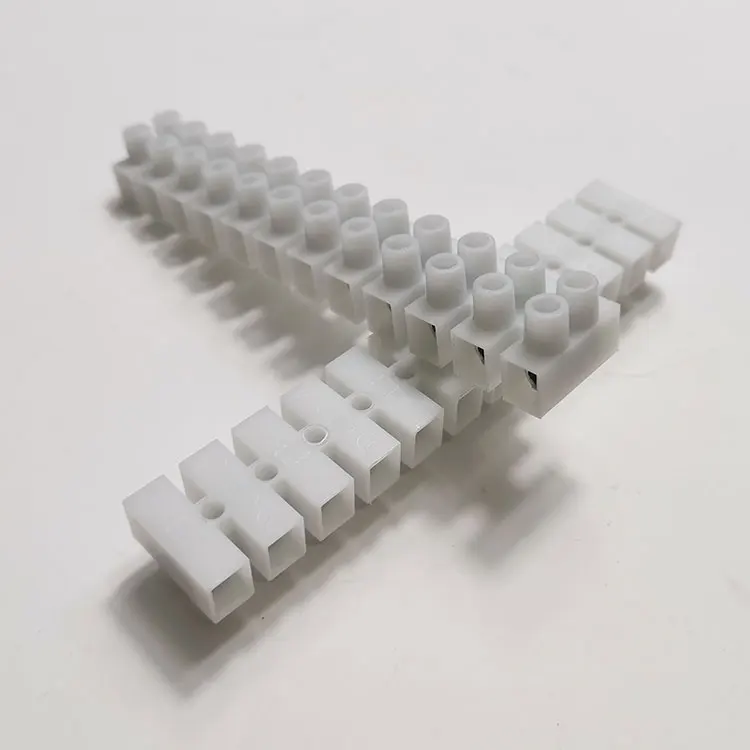 Клеммные колодки 50A 12 позиций PA14 приподнятый базовый тип