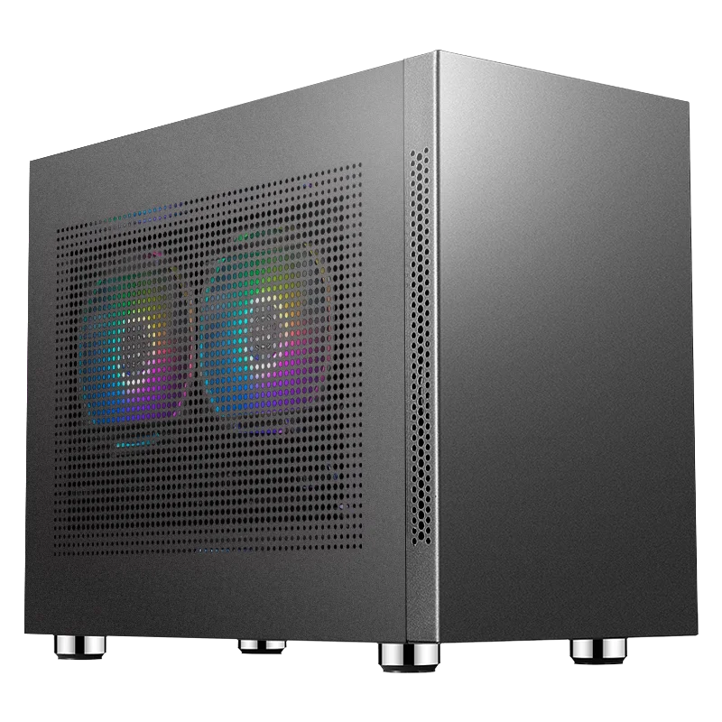 SAMA IM01 コンピューターケース タワー型 ゲーミングPC ミニATXケース