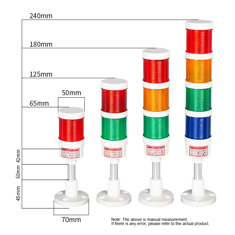 Новое поступление, магнитный децибел, сигнальная лампа, вращающаяся аварийная Автомобильная сигнальная лампа, многофункциональная светодиодная сигнальная лампа