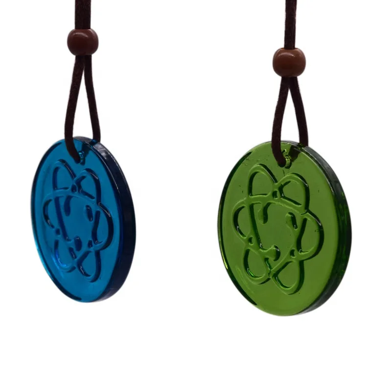 New Design High Negative Ion Colored Glaze Scalar Positive Energy Chi Pendant 2 Price