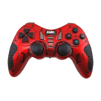 New 2.4ghz Double Vibration Fabrica de Controle Wireless Joystick Game Controller For PS3 PS2 PS1 PC Laptop Android