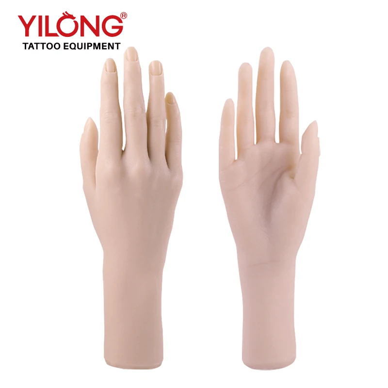 High Quality Silicone Practice Male & Female Hands Left & Right for Tattoo & Permanent Makeup Accessories