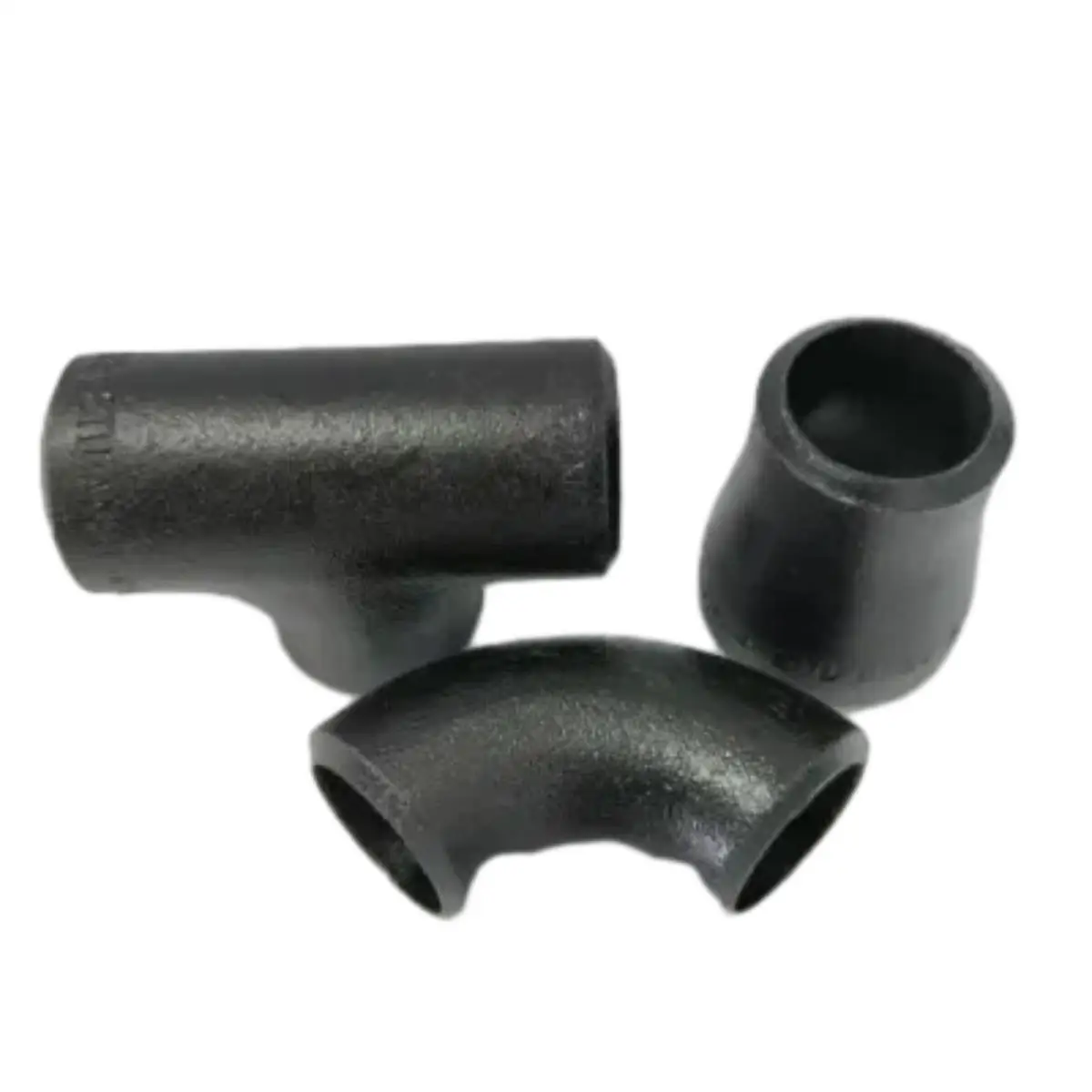pipe manufacturers direct butt welded carbon steel pipe fittings seamless elbow pipe fittings