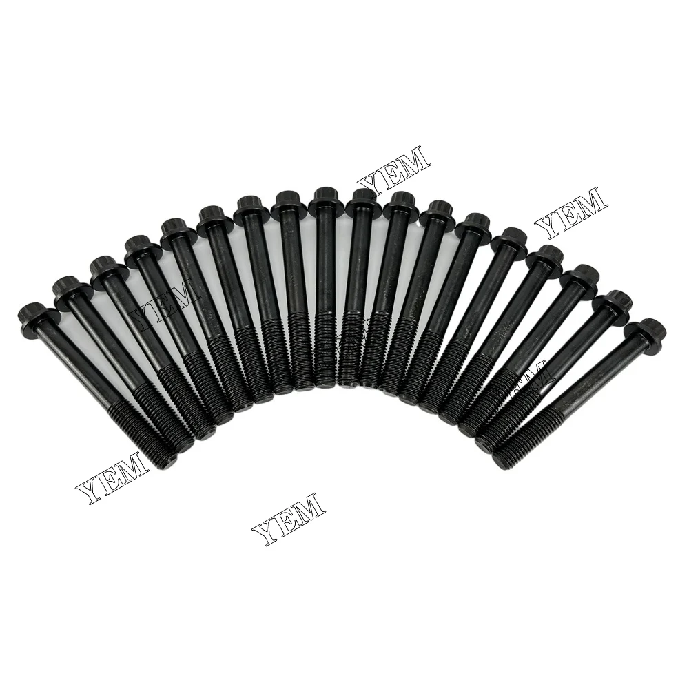 Cylinder Head Screw for Isuzu 4HK1 Diesel Engine Spare Parts 2
