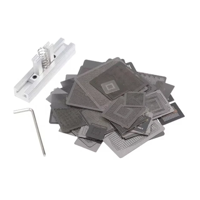 Reball Kit Alibaba.com: CXD90026G Reball Kit 47pcs steel mesh stencil for XBOX 360 ...