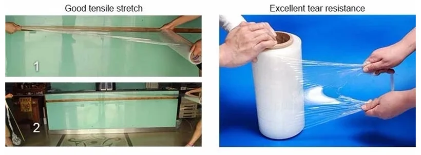 PLA Pallet Transparent Heat Shrink Wrap Stretch Film Biodegradable Wrapping Plastic Film