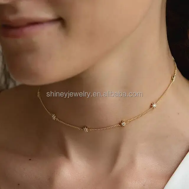 Elegant Delicate Creative Necklace Choker Chain Bib For Girl Gift Pendant