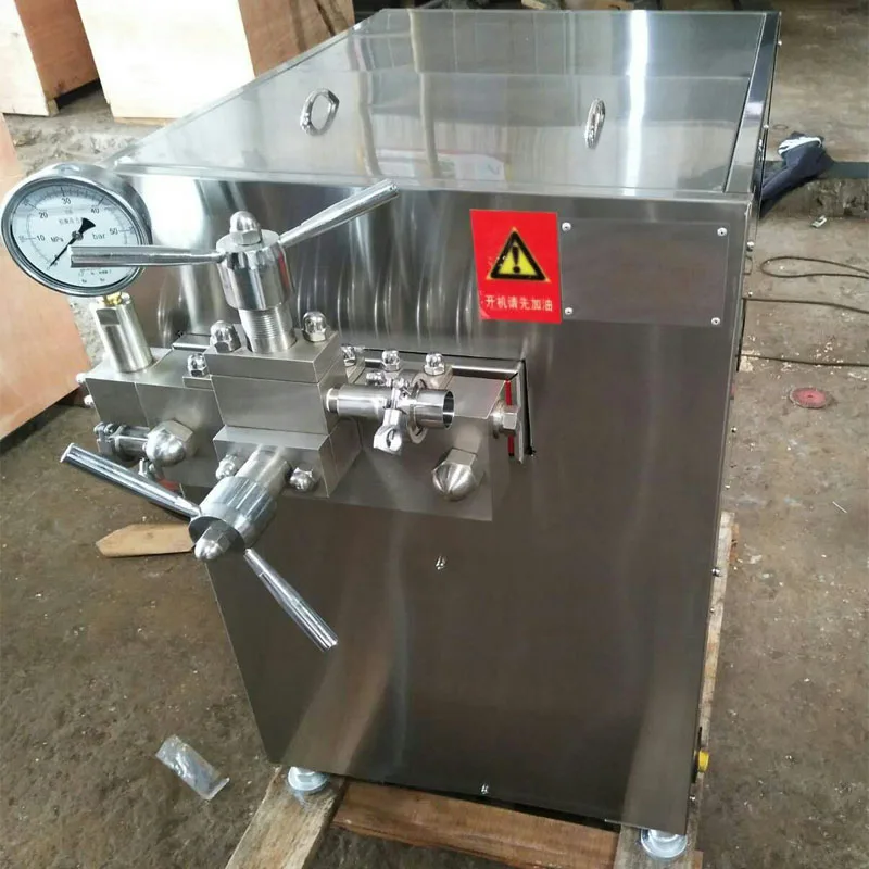Industrial High Pressure Homogenizer Milk Juice Homogenizer Machine