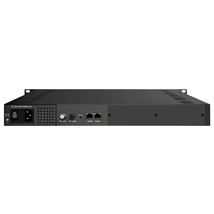 8/16 Channels Fiber Optic Equipment FN3308T 6 Carrier RF Frequency ISDB-T Modulator with 6 Carrier Output Modulator