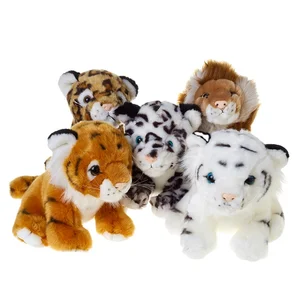 Small Stuffed  Animals Plush Lion tiger Toys Soft Plush Toys