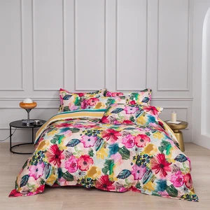 Lyocell Bedding Set and Duvet Cover Custom 3D Digital Printed Quilt Cover Sets