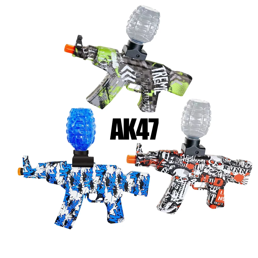 Super Discount Ak47 M416 Gel Ball Blaster Toy Electric Water Gel Gun