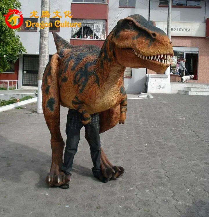 Velociraptor Realistic Walking Dinosaur Costume De Dinosaure Realistic