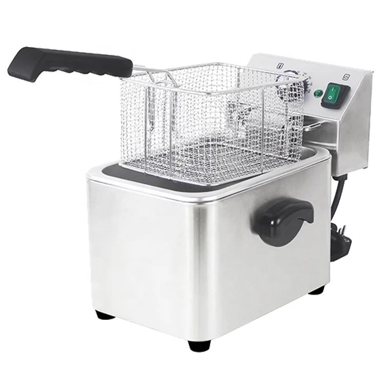 4L Electric Commercial Industrial Restaurant Hot Dog Potato Chips Fish Fried Equipment Domestic Deep Fryer - Image 4