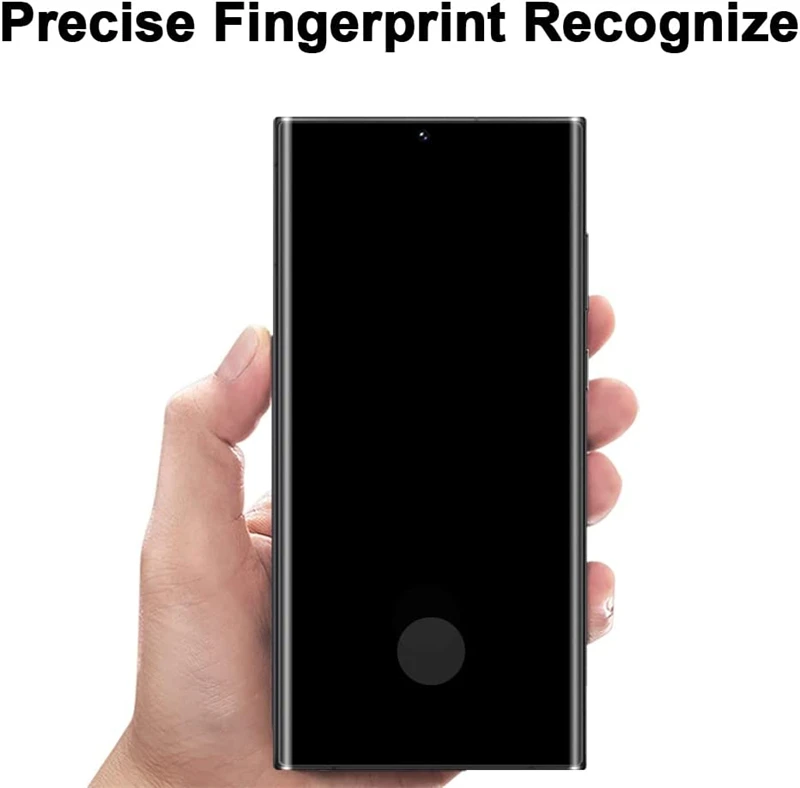 Fingerprint Unlock 3D Curve Touch Sensitivity  Tempered Glass S23 Ultra for Galaxy  S23 Ultra  Screen Protector Film
