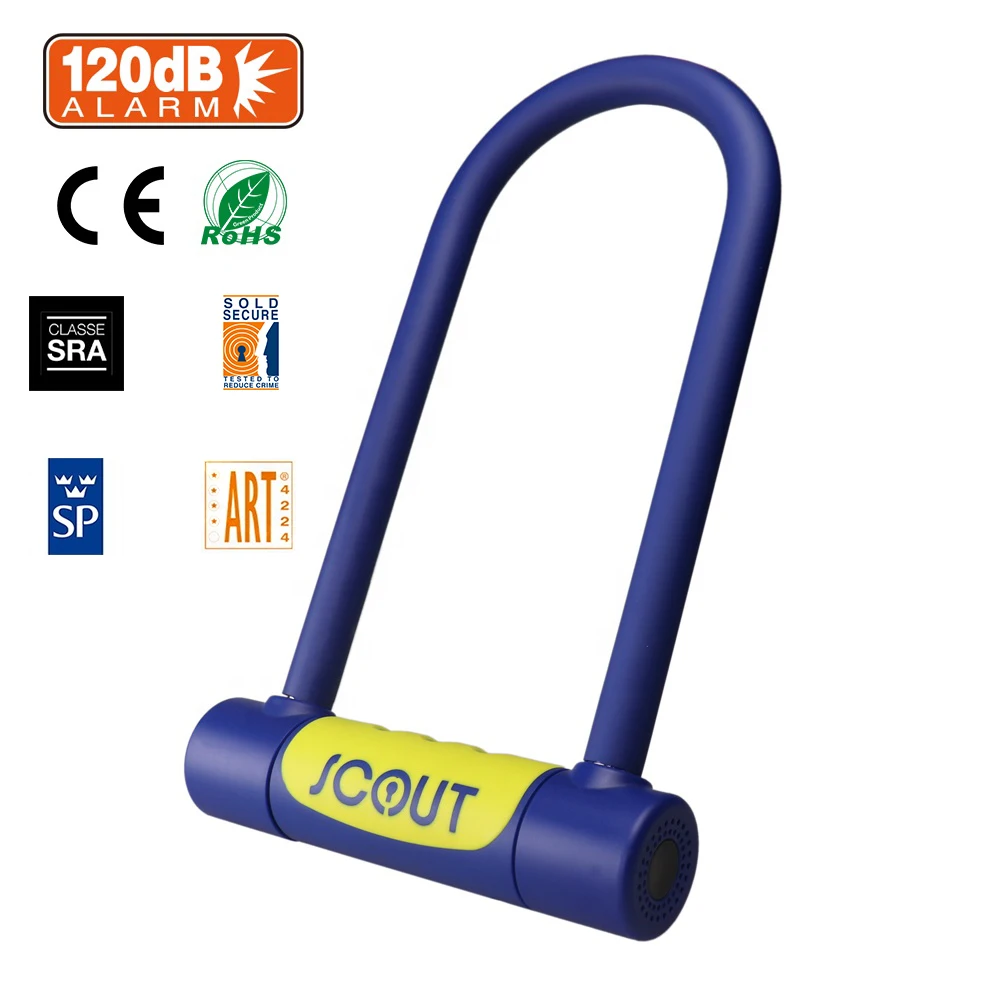 Smart Anti-Theft Motorcycle Lock Long Battery Life Alarm