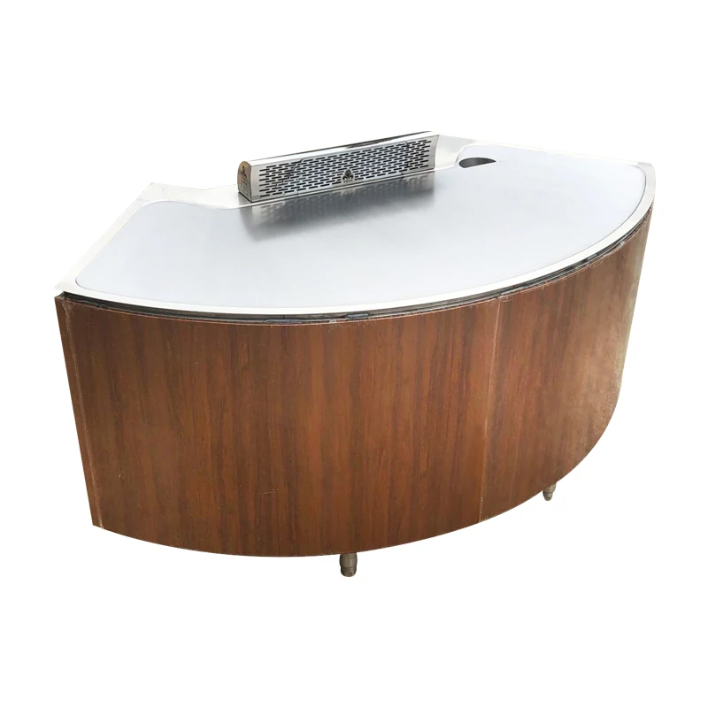 Commercial Fan Shape Teppanyaki Grill Table with 220-240 V 380 V 8000w Power for Restaurant & Hotel