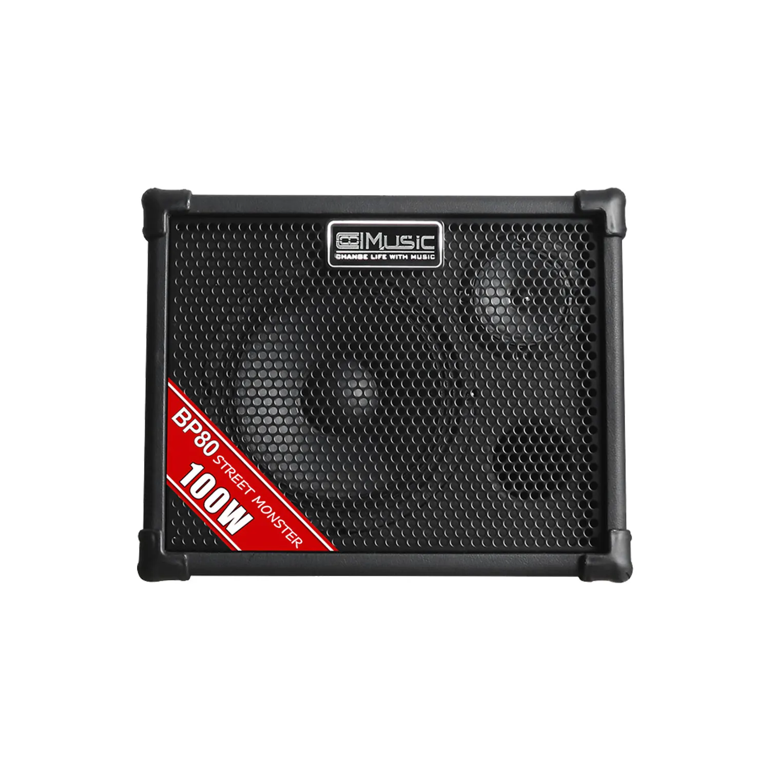 COOLMUSIC 100W充電式屋外アンプ ボーカルカラオケスピーカー
