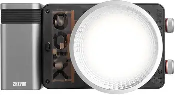 ZHIYUN MOLUS X100 Portable 100W 2700K-6500K CRI 95+ TLCI 97+ with BT App Brightness Control LED Video Light detail image