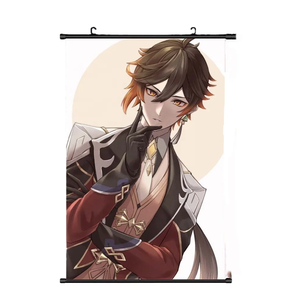 2022 New 40 Style 4 Size Anime Game Genshin Impact Cartoon Character Art  Wall Printing Pictures Poster Hanging Scroll - Buy Anime Game Genshin Impact  Painting Posters,Anime Game Cartoon Character Wall Scroll