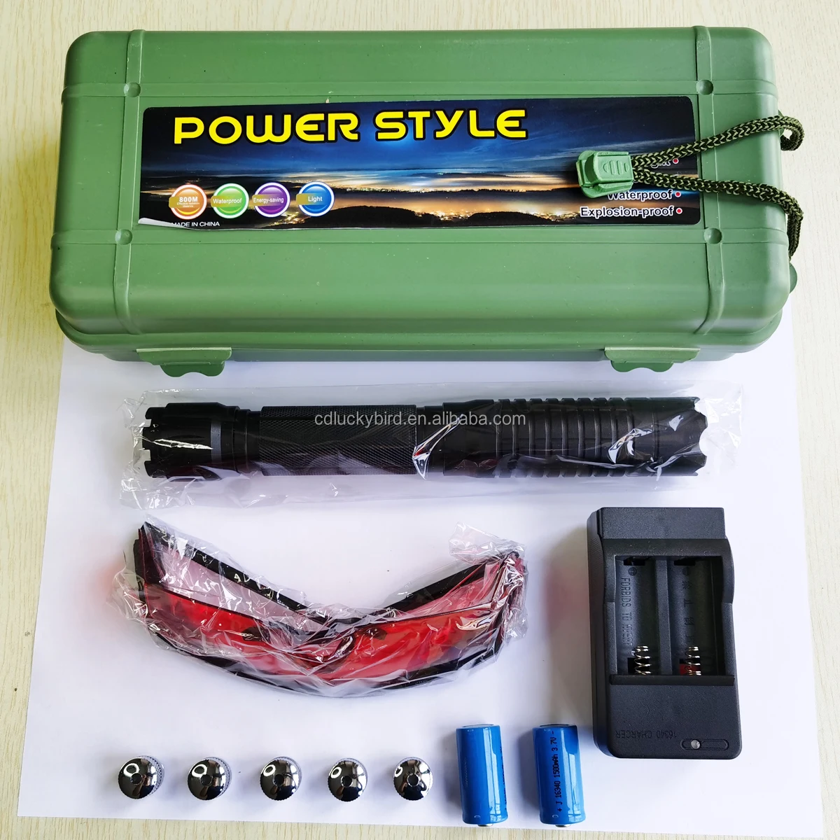 Handheld Laser Torch 450nm Long Range Bright Laser Pointers With