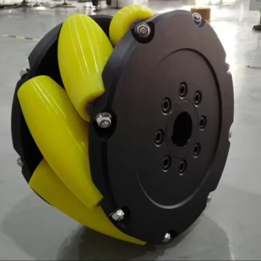 PU Coated Mecanum Wheel Set Low-Noise Omnidirectional Drive Wheels for Mobile Robots Anti-Slip Abrasion-Proof Custom 