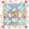 Pale blue bow