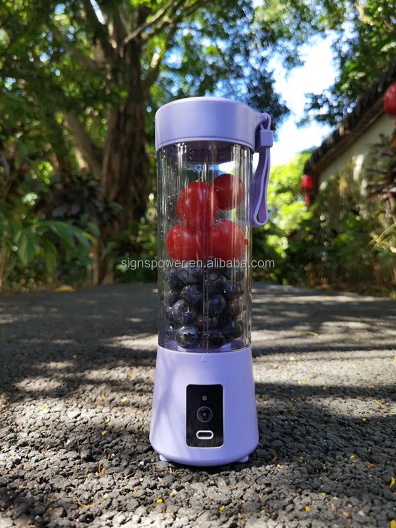 Rechargeable Portable Smoothie Blender 400ml Mini Usb Rechargeable