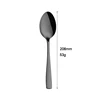 Black spoon