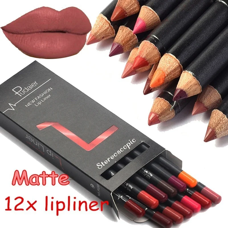 nude lipstick and liner set