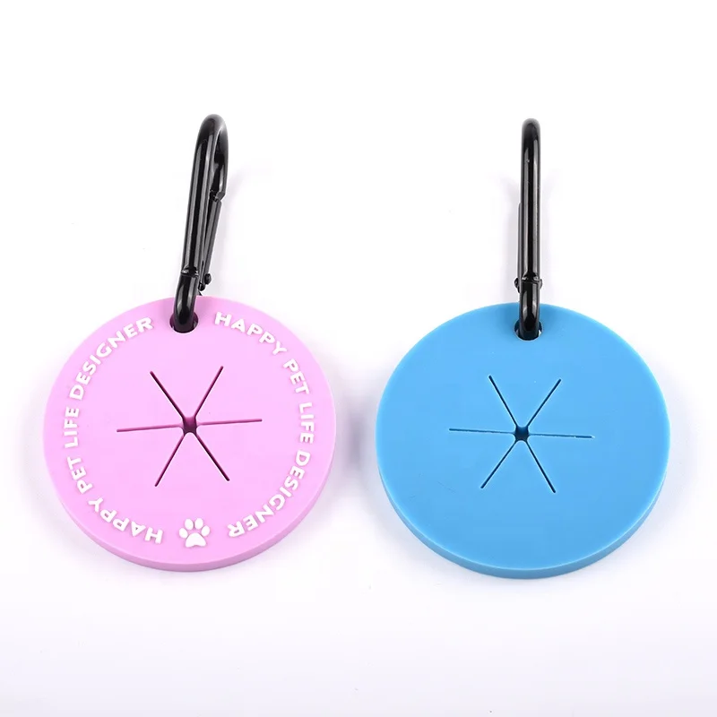 Sinsky Customized Logo Silicon Poop Pal Portable Hands Free Pvc Rubber