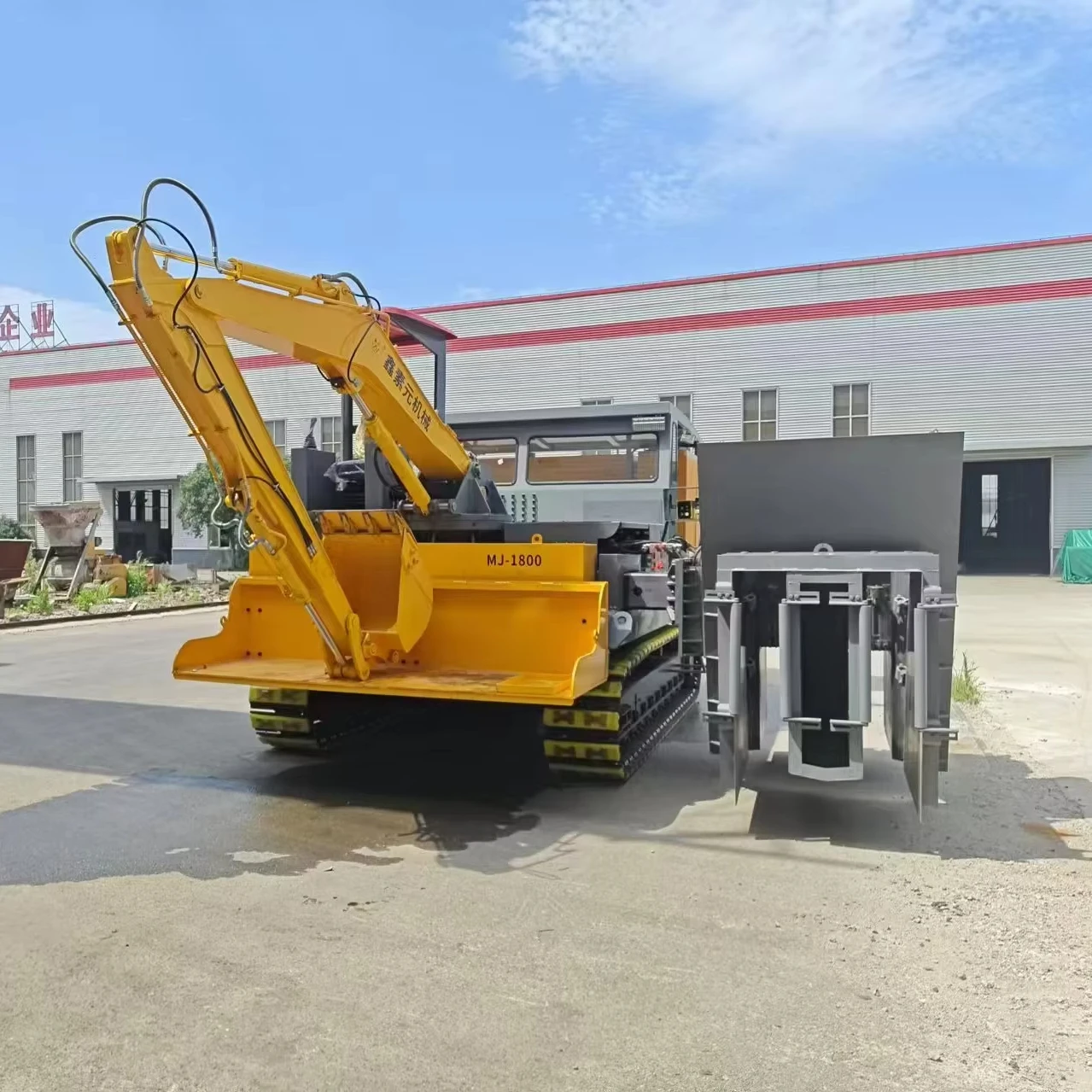 Small Ditch Digging Machine Drainage Construction Machine Ditch Machine Cultivator