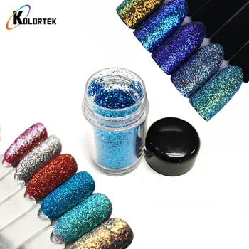 Pop Nails Glitter, Nail Polish Twinkle Glitter Powder, Colored Glitter for Nails Cosmetics