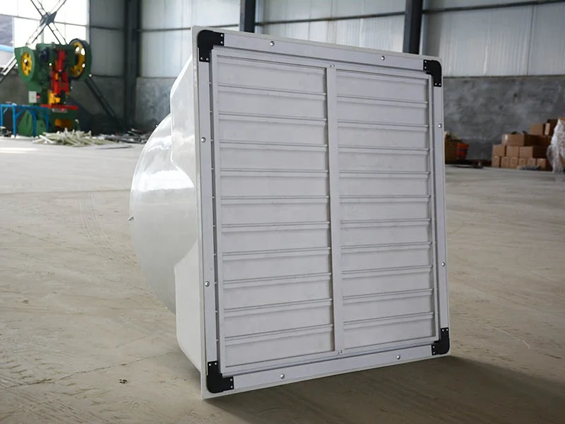 High Quality 1260 Model 42 Inch Model Industrial Exhaust Fan Direct Driven Exhaust Farm Poultry Frp Ventilation Wall Fan